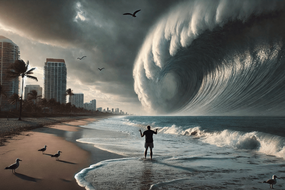 科学家警告说,20层楼高的巨型海啸构成了真正的危险