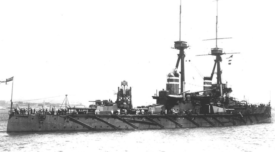 英国"无畏"级战列舰上的新型大口径火炮_腾讯新闻