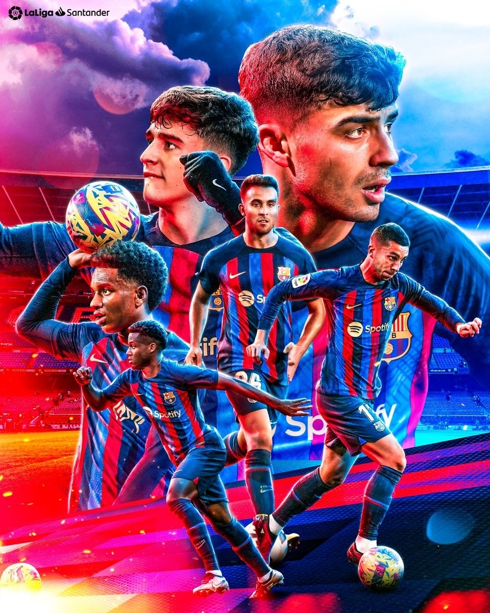 年轻一代!加维,佩德里,法蒂等6人夺得生涯首个西甲冠军_腾讯新闻