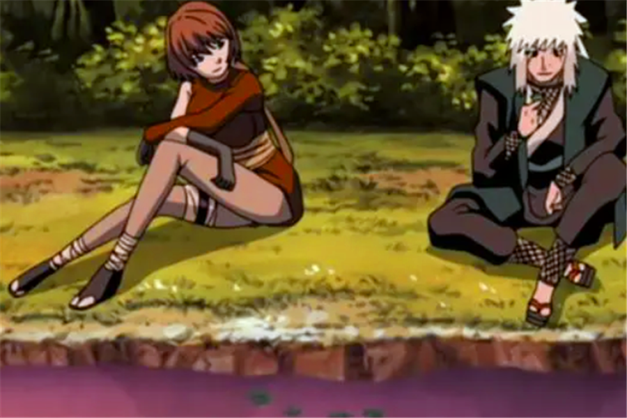 抚子村前村长在自来也潜入雨隐村的时候,碰到过一个非常有趣的陪酒