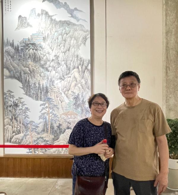 "山中日常"在浦江博物馆展出浙江|画家张海天他还向缅因州的机构捐赠