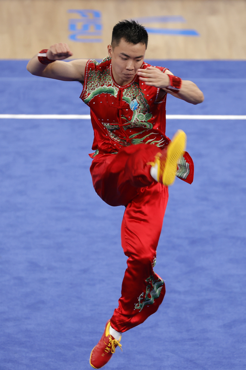 (成都大运会)武术——男子南拳:中国选手曹茂园夺冠(2)