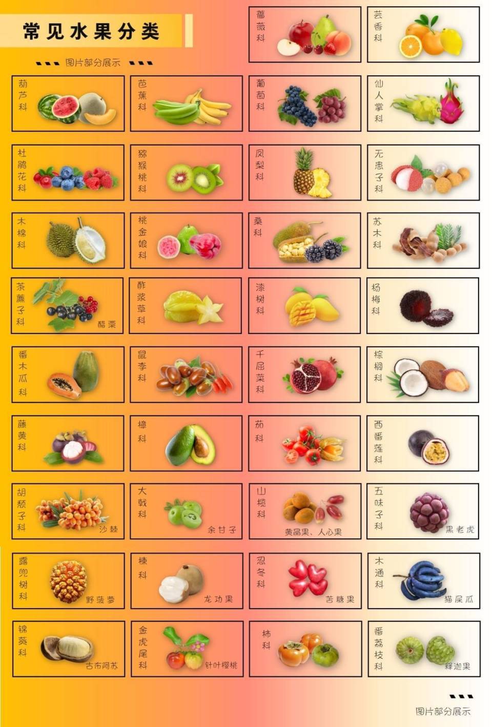 水果的"色系"不只是"养眼",请"对色入口"