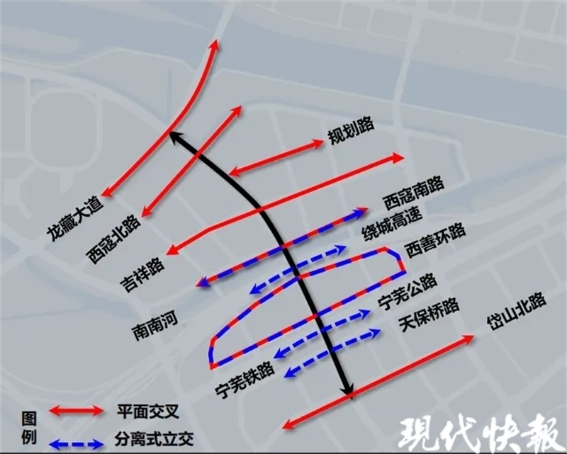 岱山西路北延由一条乡间小道变成双向六车道的宽阔大路,成为片区居民
