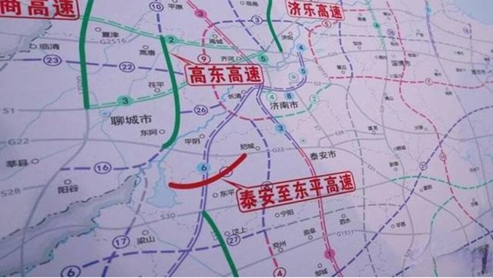 泰安东平高速线路选址图片