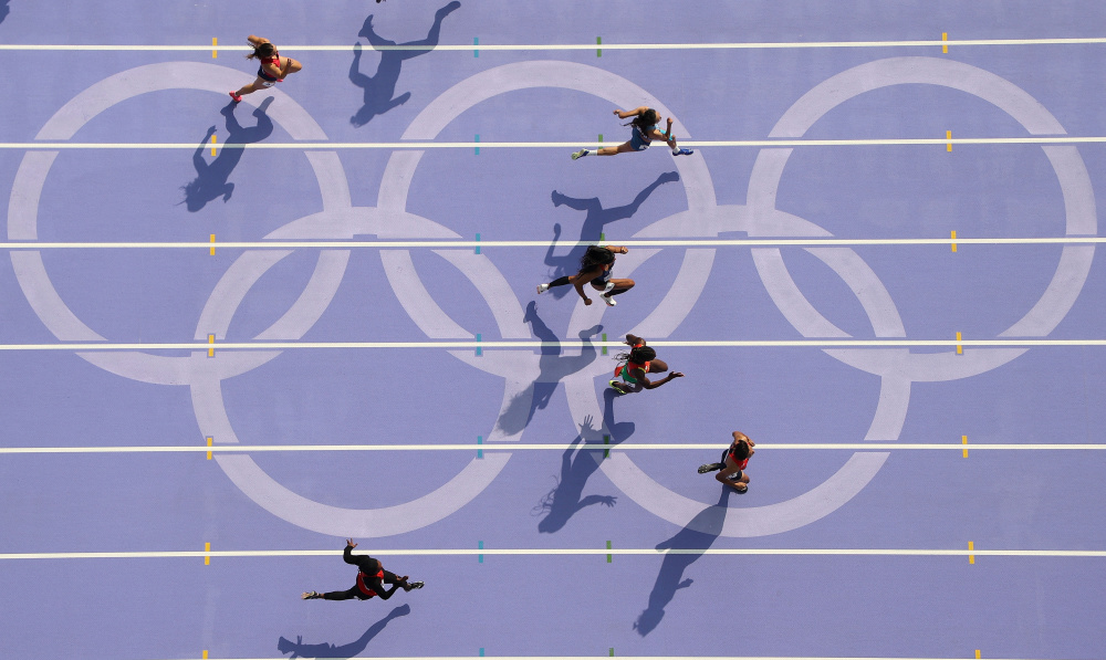 巴黎奥运会丨田径——女子100米赛况