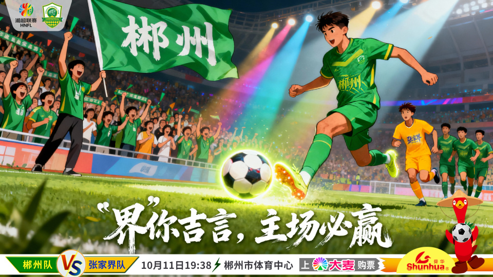 郴州VS张家界：0比0 上半场两队暂时战平