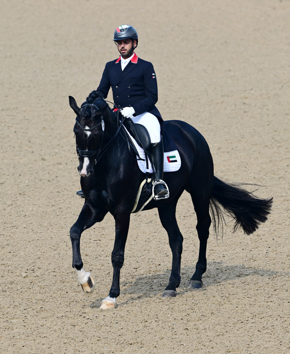 马术盛装舞步个人赛赛况