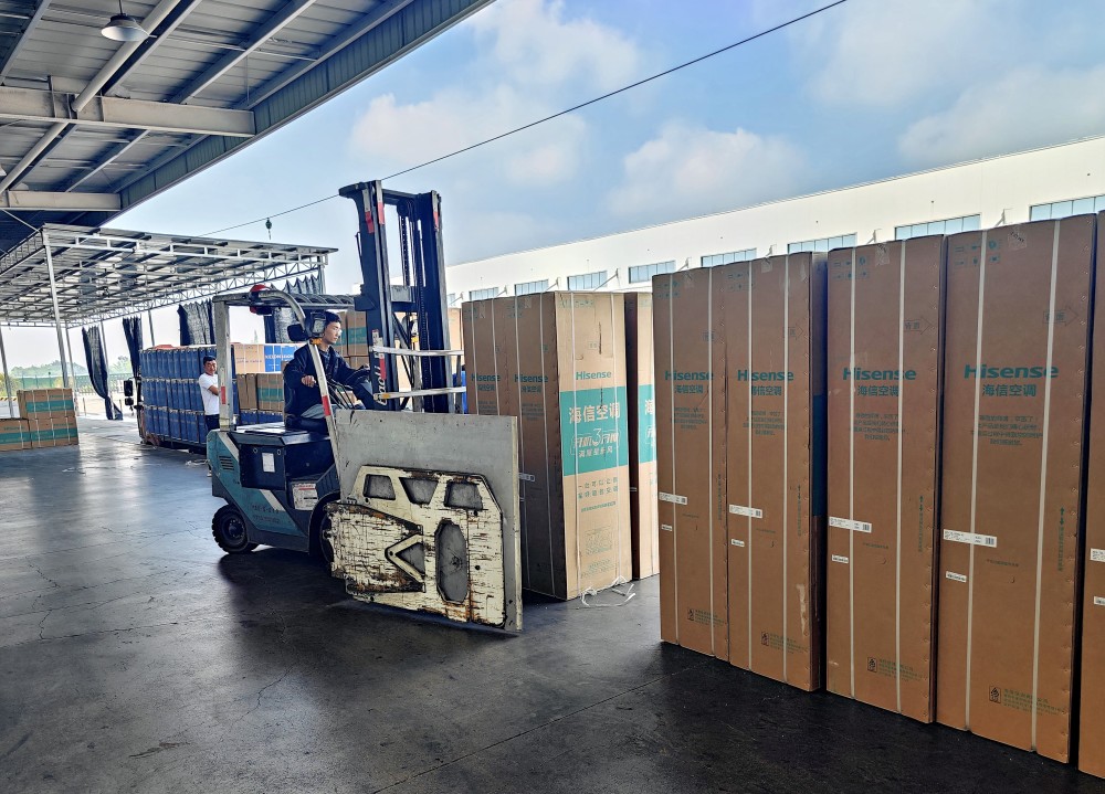 四川眉山国际铁路港一季度货运班列开行数量增长逾4倍