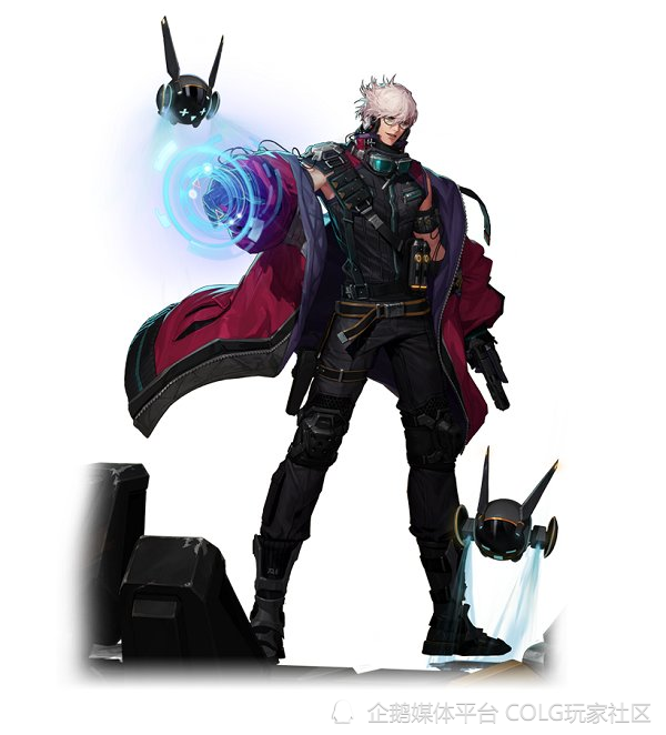 dnf杂谈天界人的科技巅峰男神枪手隐藏画稿鉴赏