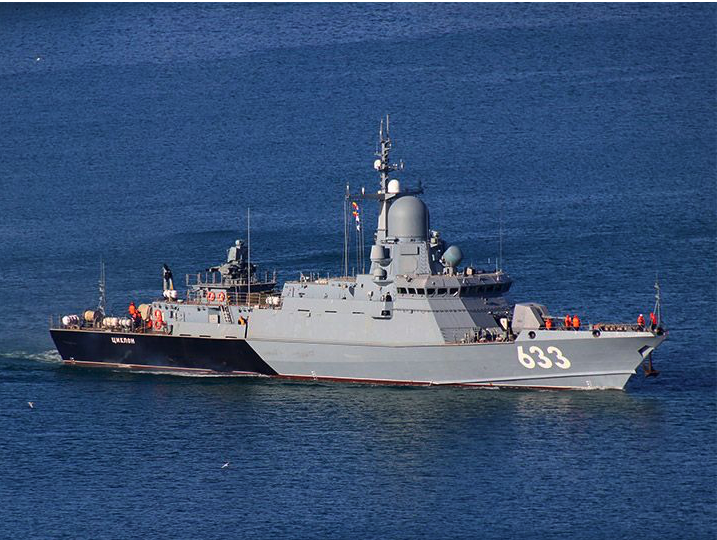 美国atacms导弹"立功",黑海舰队再遭重创,俄"旋风"号导弹护卫舰被坐沉