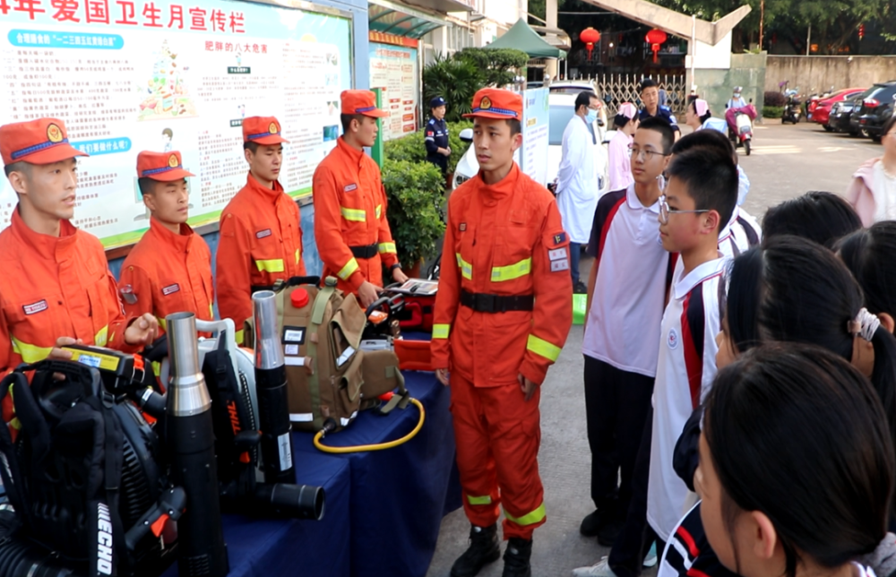 防灾减灾宣传周|消防宣传进校园,时时绷紧安全弦