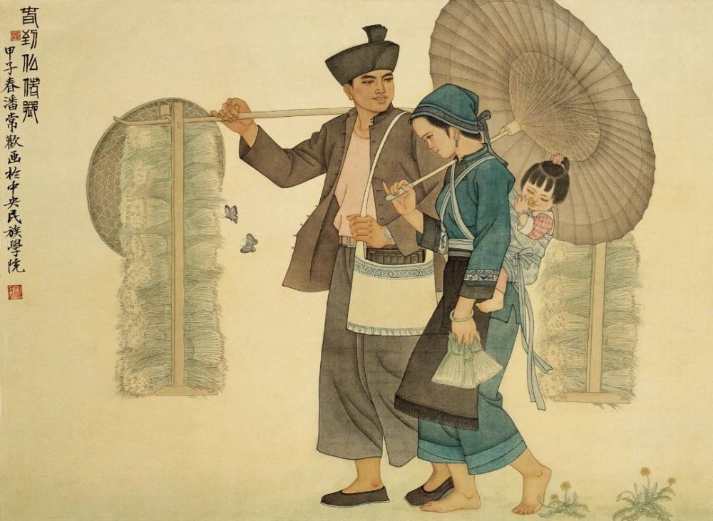 从经典走向经典——记仫佬族著名画家潘常欢_腾讯新闻