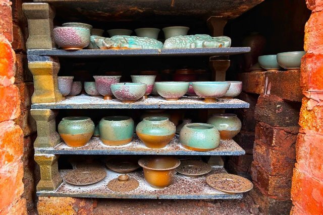 玉溪华宁碗窑村"宁窑"开窑