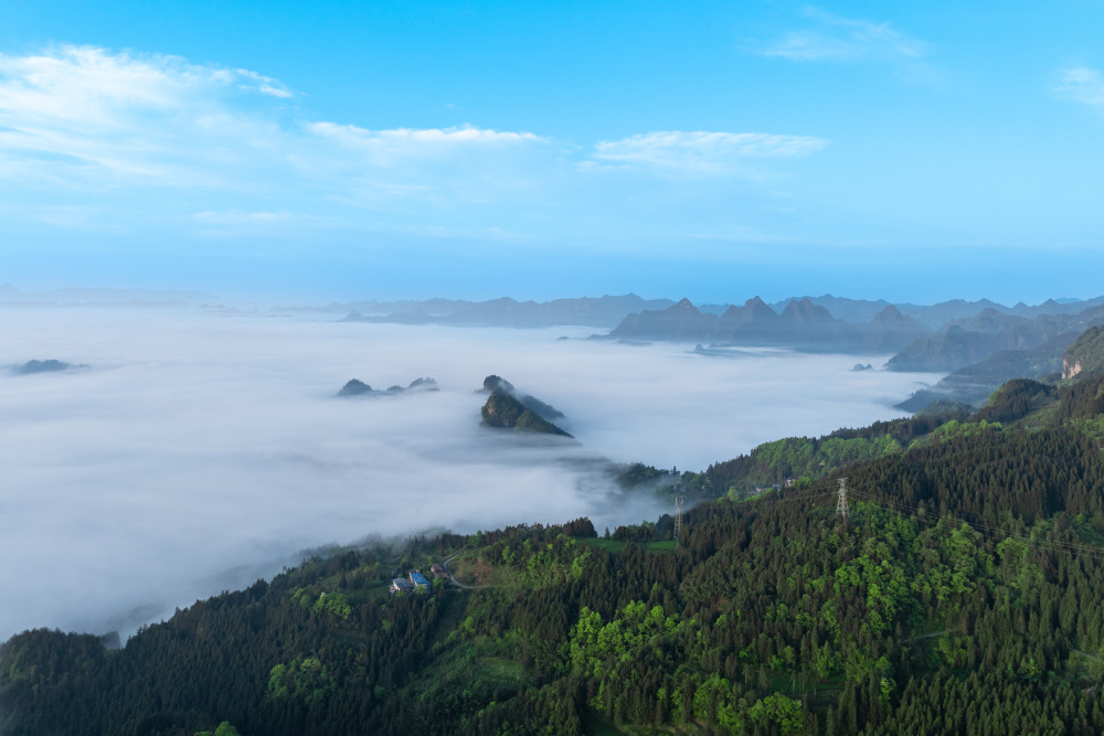 云海山川 风景如画