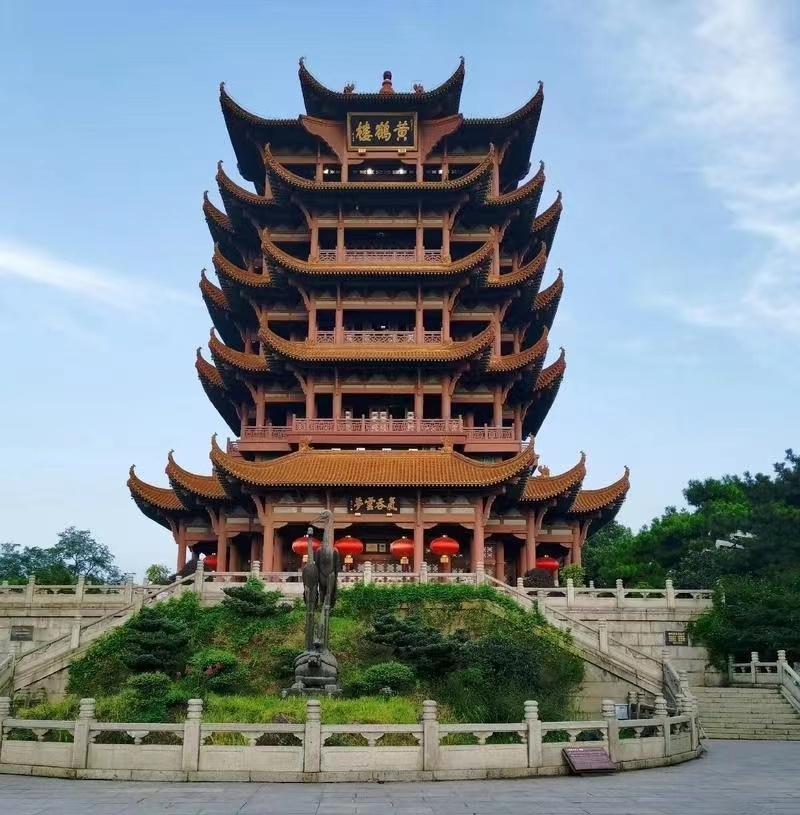 随时来逛黄鹤楼公园