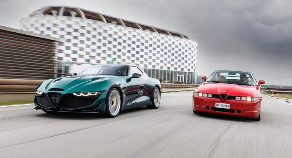 giulia四叶草双门跑车29tv6533匹网友灵感来自法拉利