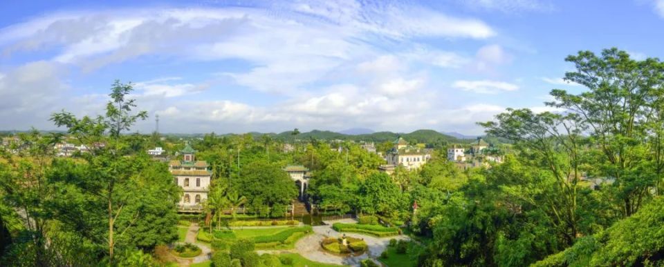 立园  张志旺摄开平立园是旅美华侨谢维立先生于二十世纪20年代回来兴