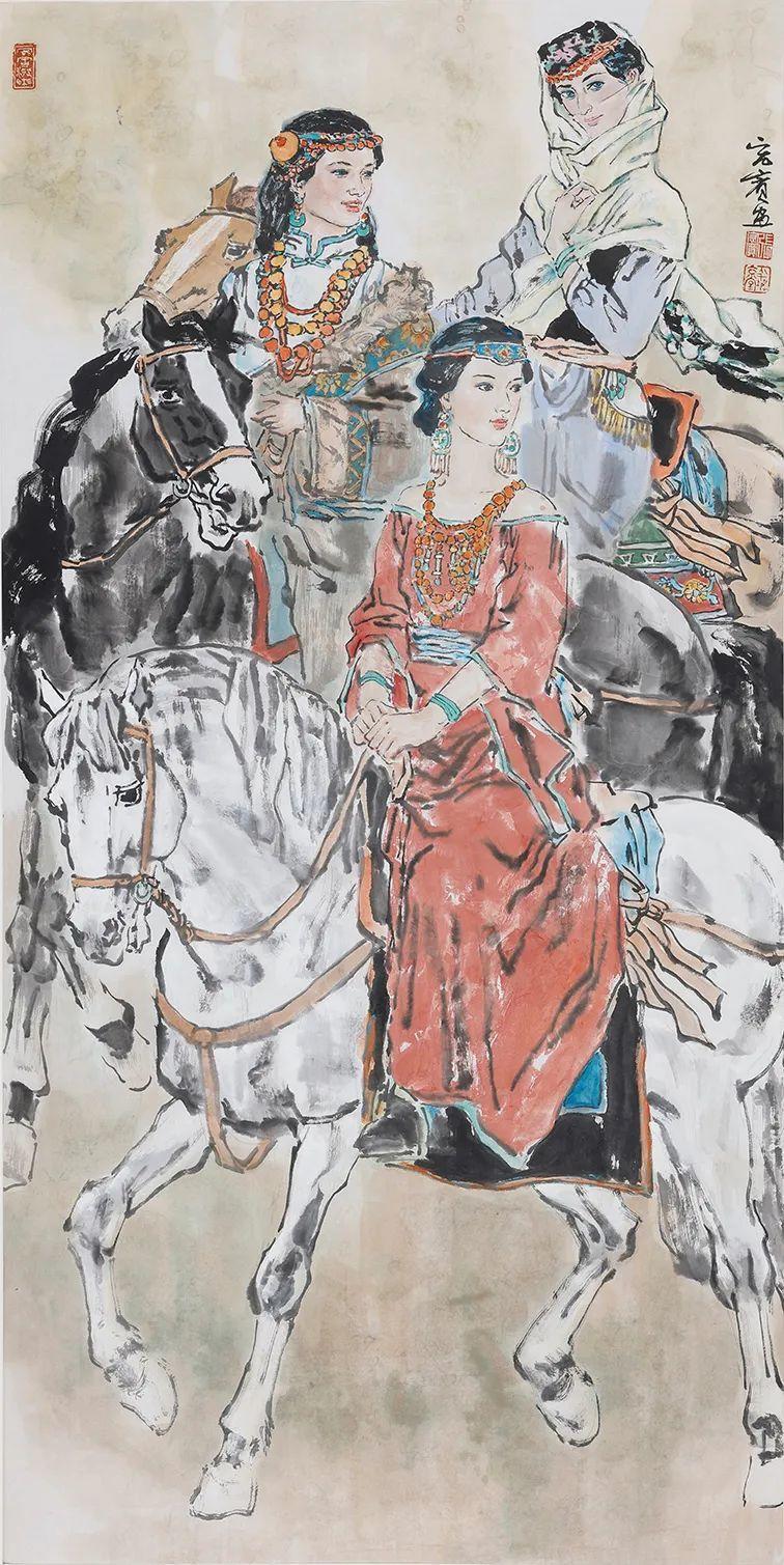 鹊华风雅"容社"中国画作品展在杭州开幕