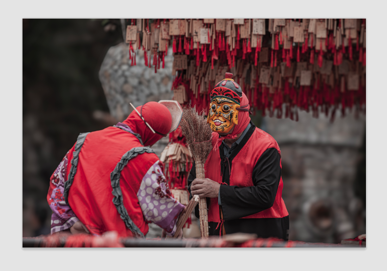 纪实摄影丨 傩戏(国家级非物质文化遗产)