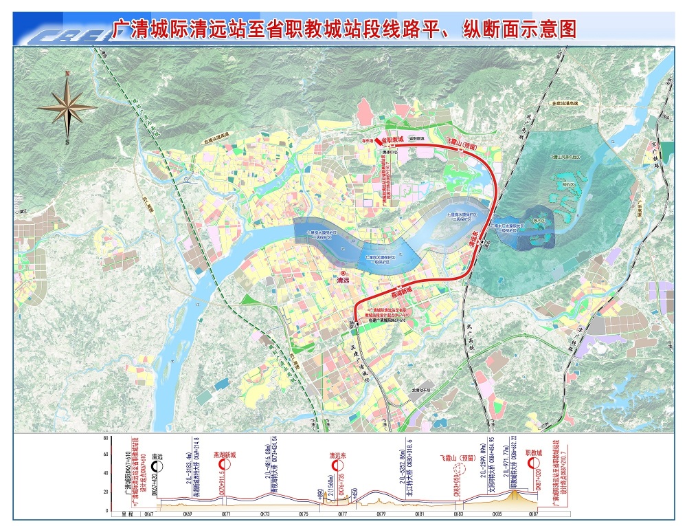 广清城际铁路线路图图片