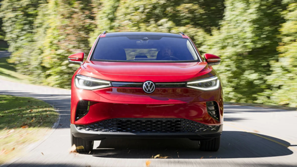 内饰和动力小幅度修改新款大众id4实拍图发布