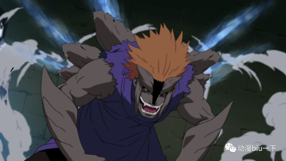 而是他的族人特有的仙人化的力量,也是大蛇丸咒印化的研究基础,在咒印