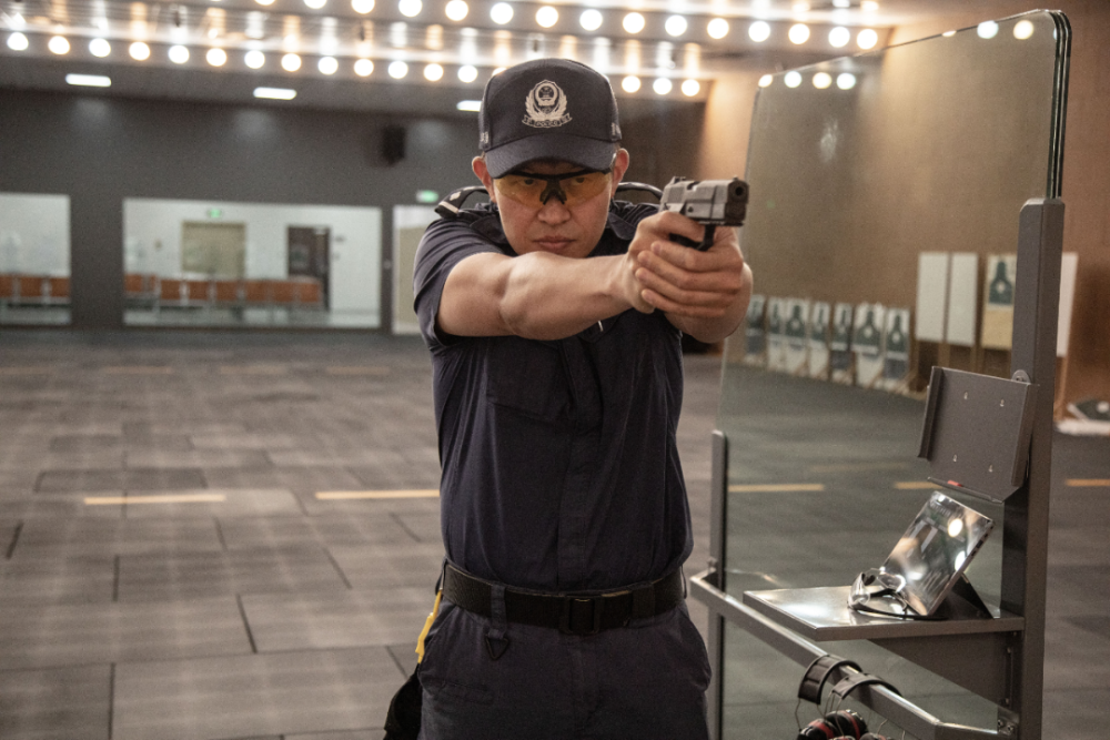 警务技能教官王跃超实战训练大队教导员大连市公安局警察教育训练支队