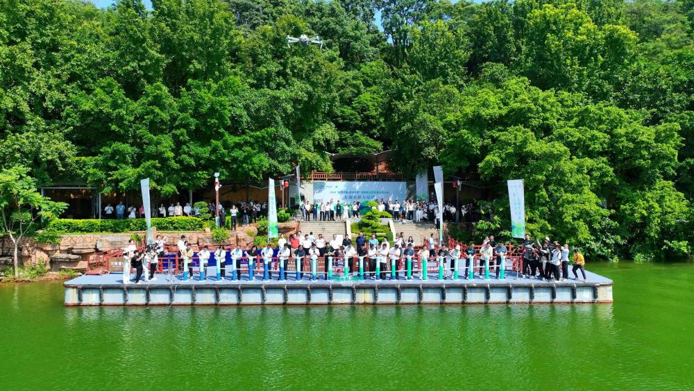 "万湖水聚万绿湖"活动在河源万绿湖启动