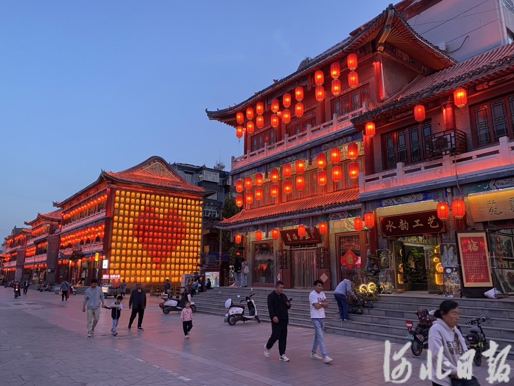 古官道位于邢台古城的中央区域,是华北地区最早形成的南北通畅的道路