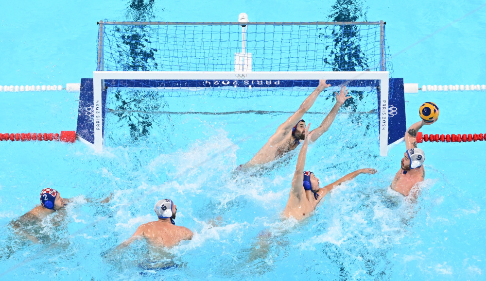 巴黎奥运会丨水球——男子金牌赛:塞尔维亚队夺冠