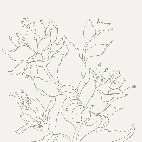 ps绘制精美花卉