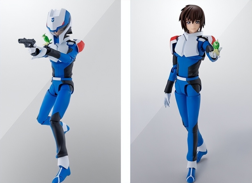 高达seed基拉大和shf可动手办公开 手枪确实是投掷型武器