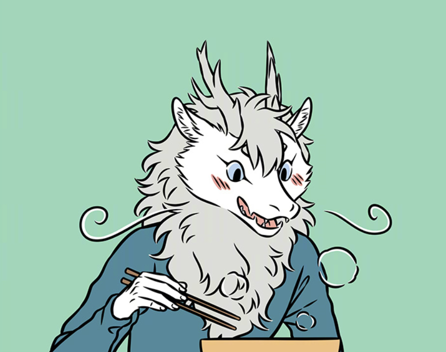 非人哉：敖烈吃面咬伤龙须，祝融邀请朱雀品尝高品质煤炭-古次元