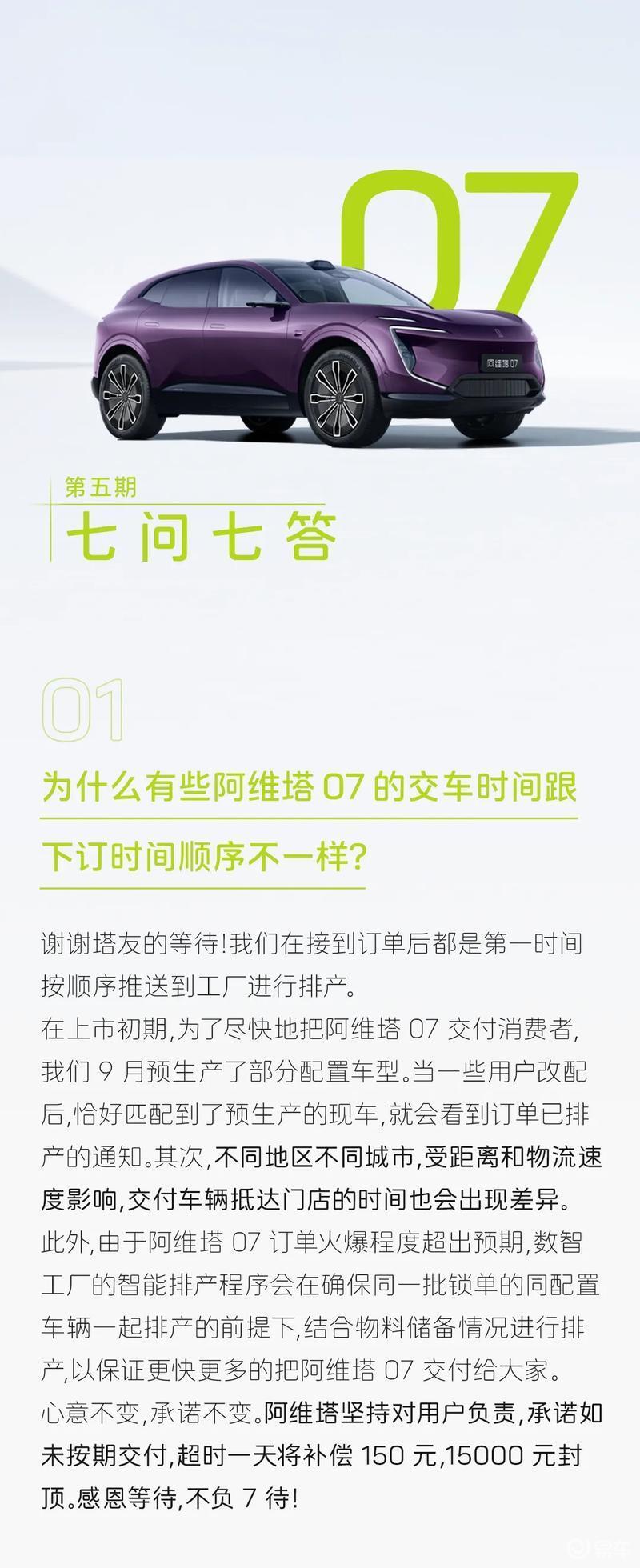 阿维塔发布第五期七问七答：车型交付受国际物流影响_腾讯新闻