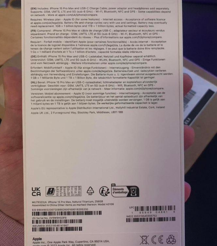 苹果官网买iphone 15竟收到山寨机?太离谱……-腾讯新闻