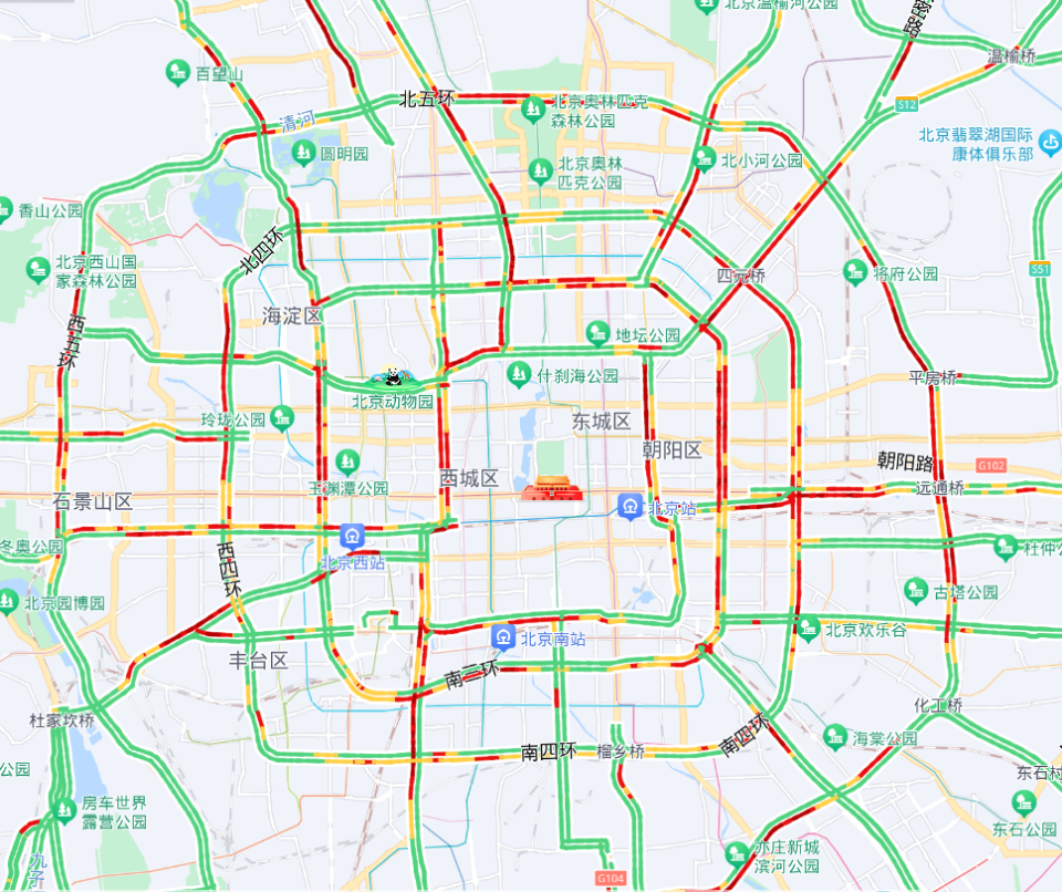 北京今日晚高峰压力突出建议错峰出行公交出行