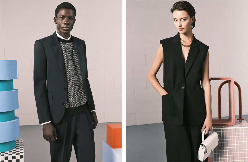 演绎的 ikon/k 系列,选用重新定染皮革及藤织工艺呈现的 k/signature