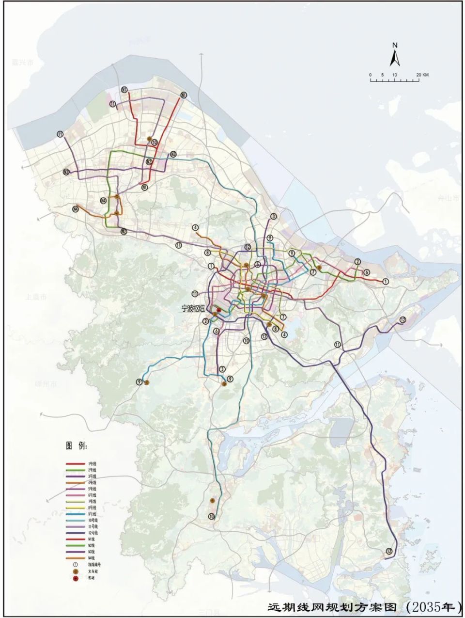 象山地铁2025年规划图图片