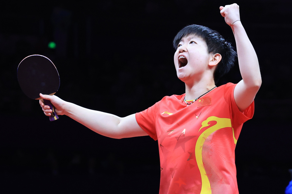 乒乓球——中国队夺得女子团体冠军(3)
