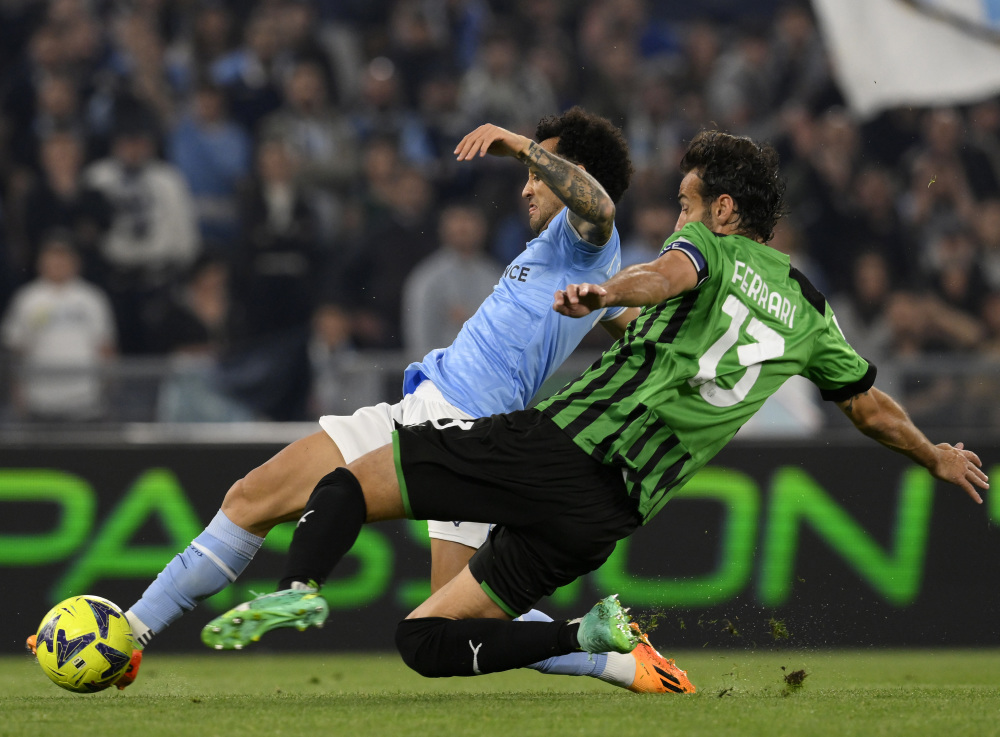 体育足球意甲拉齐奥胜萨索洛