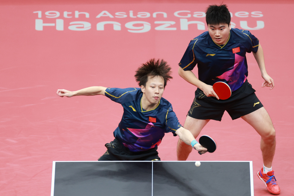 乒乓球——梁靖昆/林高远晋级男双八强-腾讯新闻