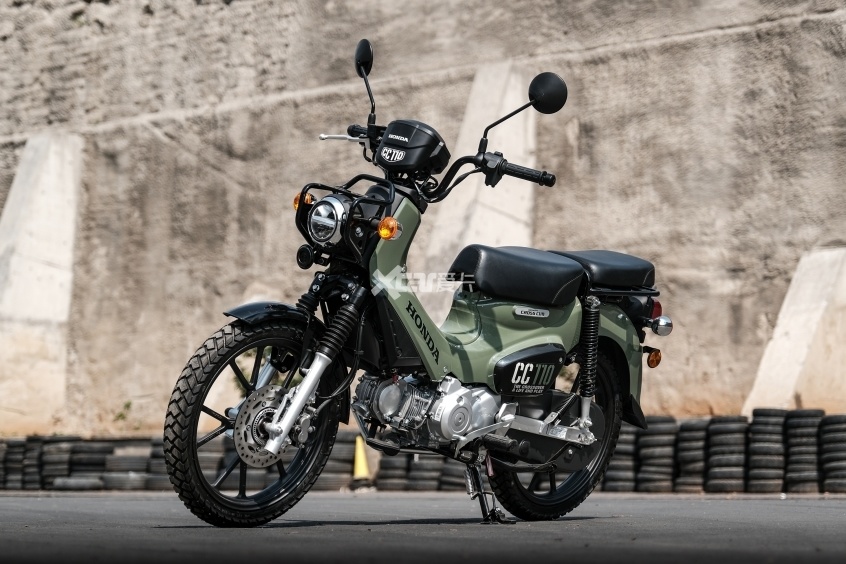 山寨再多又如何 本田cross cub110实拍_腾讯新闻