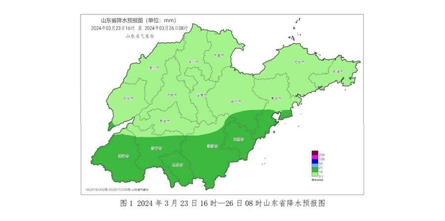 山东今起三天将迎降雨利于缓解土壤墒情