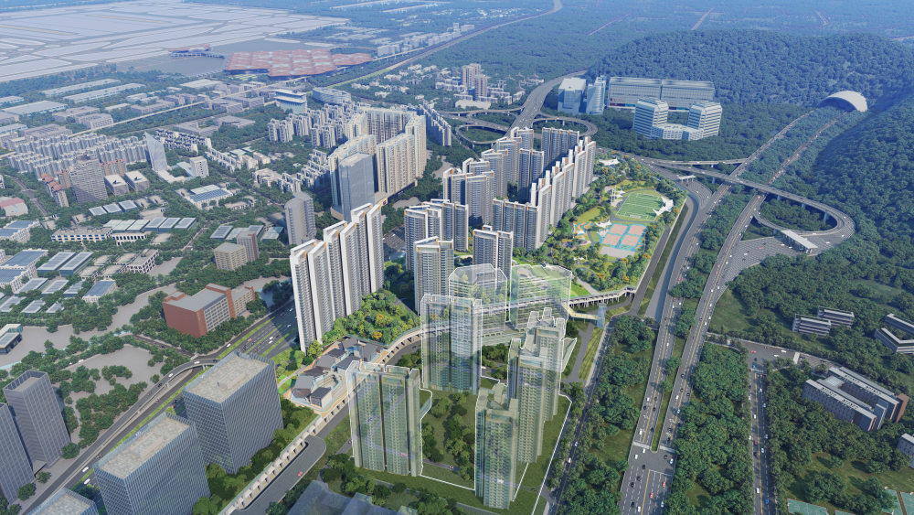 超级站城综合体2027年完工！深铁集团机场东车辆段综合开发项目开工建设_腾讯新闻