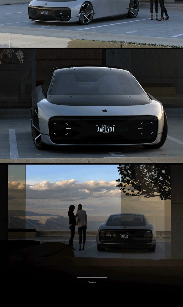 苹果概念车设计分享