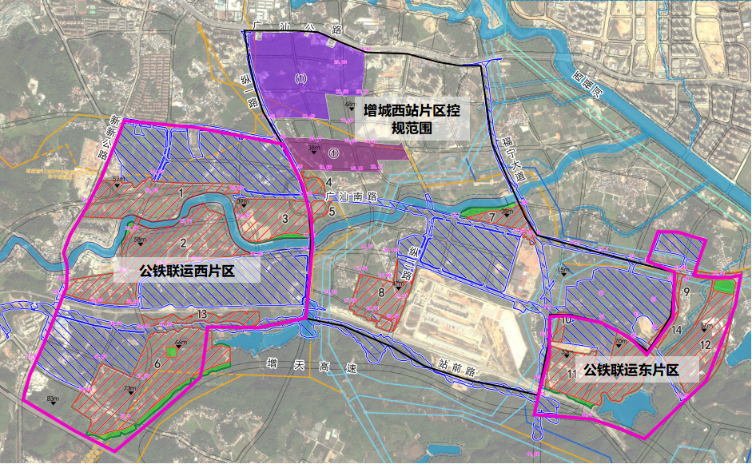 广州东部公铁联运枢纽片区控制性详细规划项目开始招标