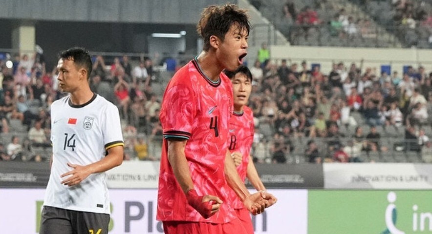 日媒：广岛三箭竞争韩国国脚金朱晟；球员在东亚杯战中国进球