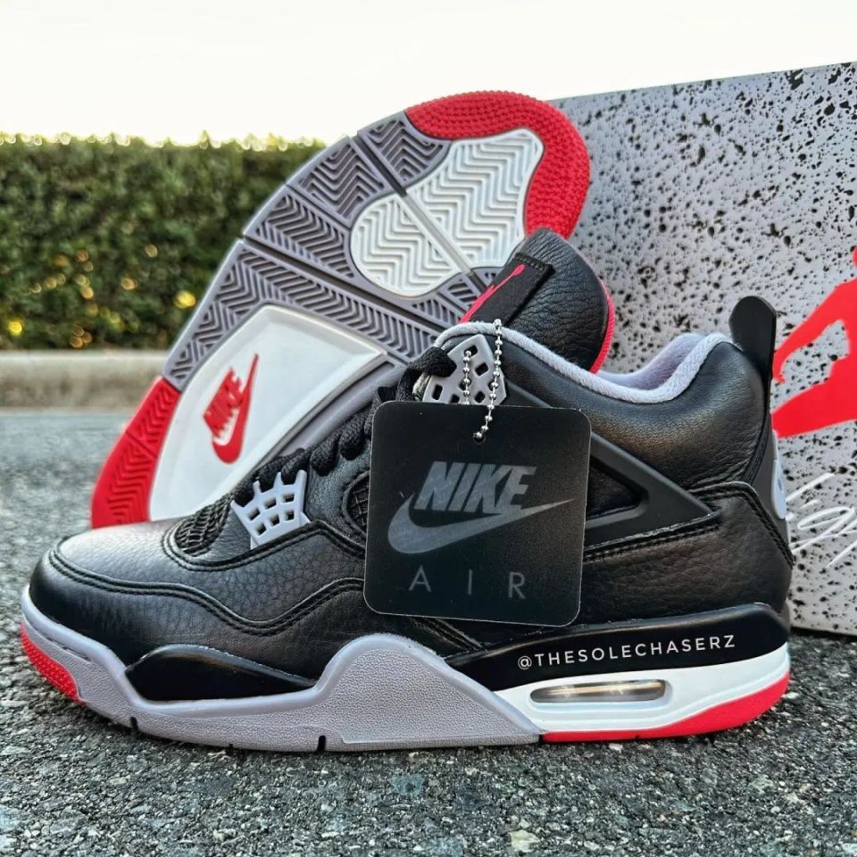 日期提前黑红aj4最新实物曝光