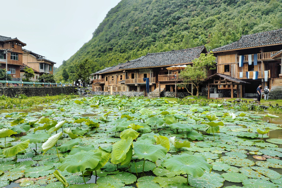 黔南尧古布依族古寨图片